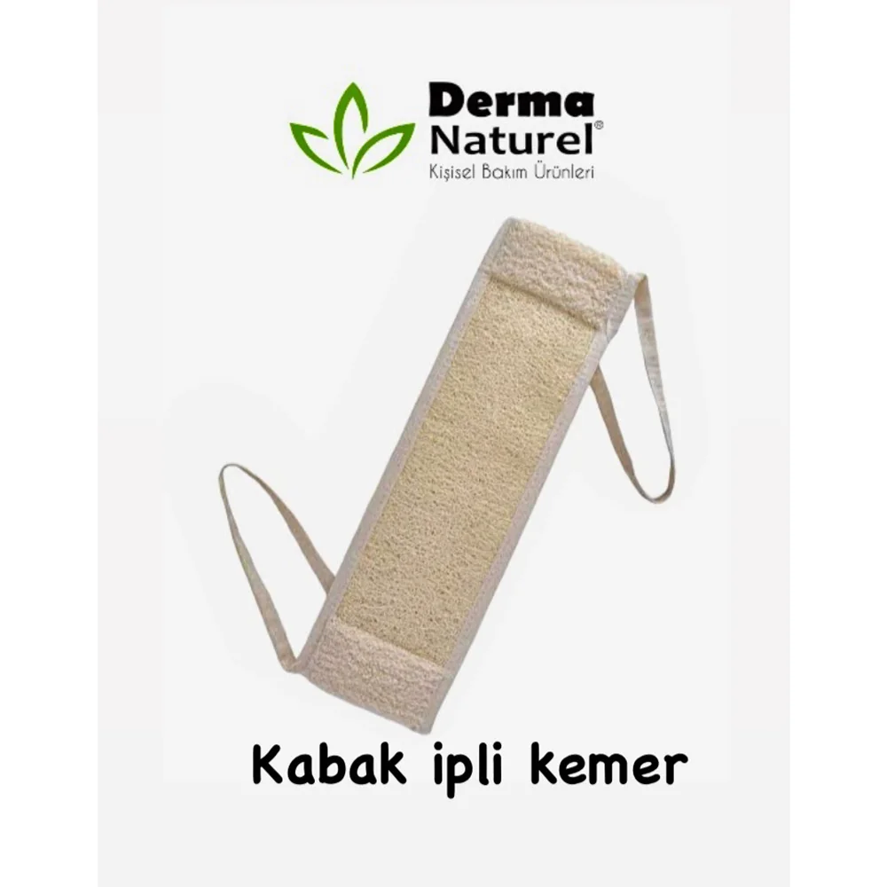 Derma Naturel Loofah Kabak İpli Kemer