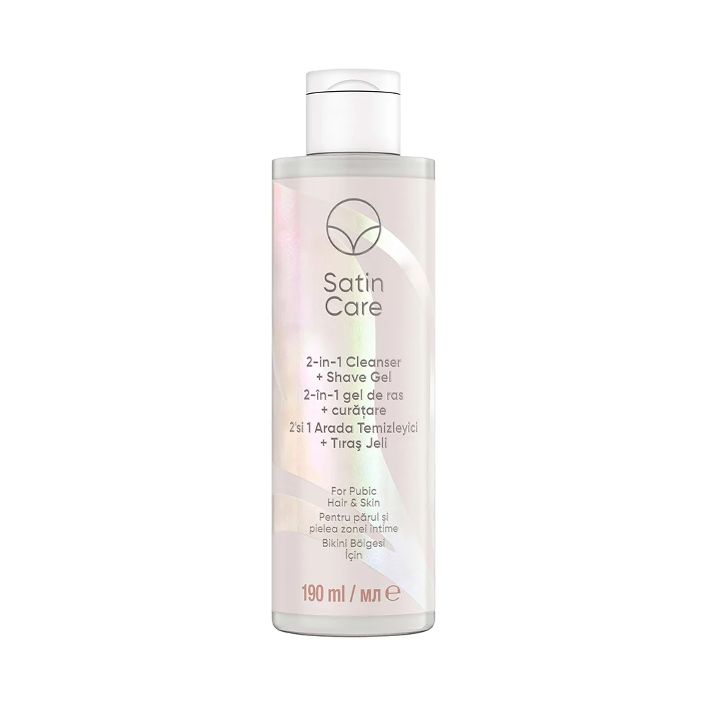 Gıllette Satin Care Bikini 2Si1 Arada Temizleyizi + Tıraş Jeli 190 Ml