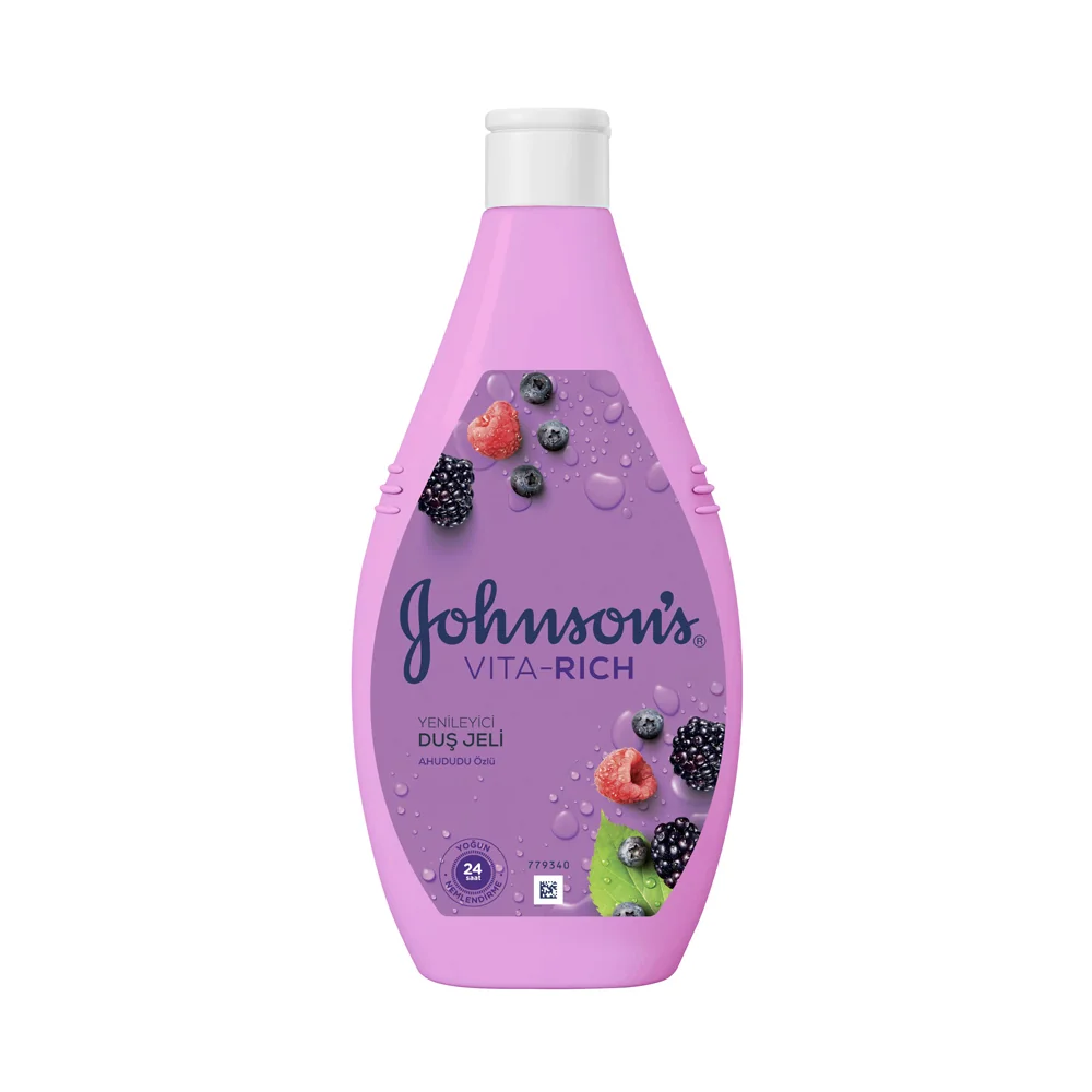 Johnson'S Vita-Rich Ahududu Özlü Yenileyici Duş Jeli 400Ml