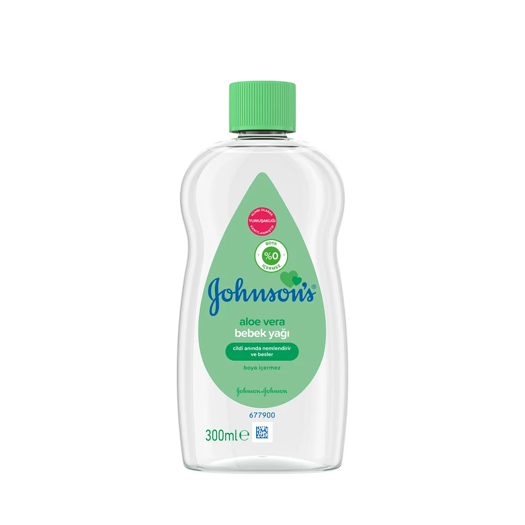 Johnsons Baby Yağ Aloeveralı 300 Ml