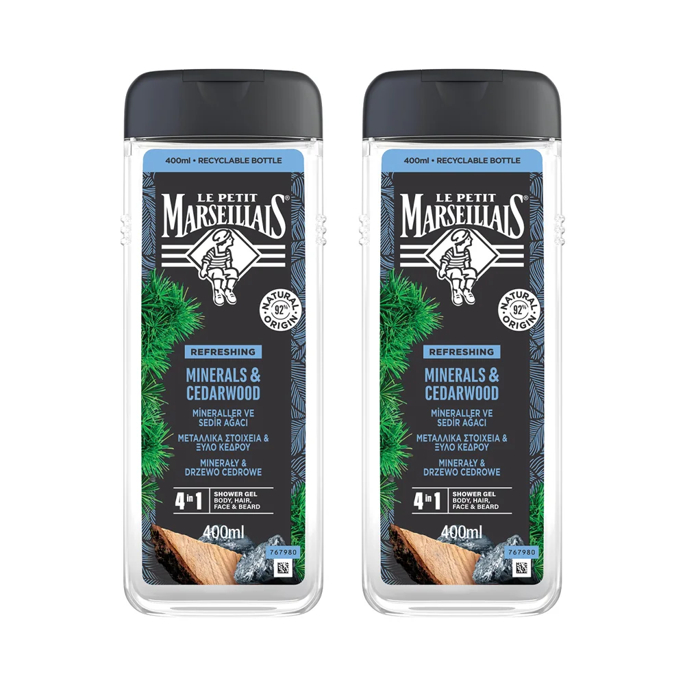 Lpm Duş Jeli Mineraller Ve Sedir Ağacı 2'Li 400 Ml