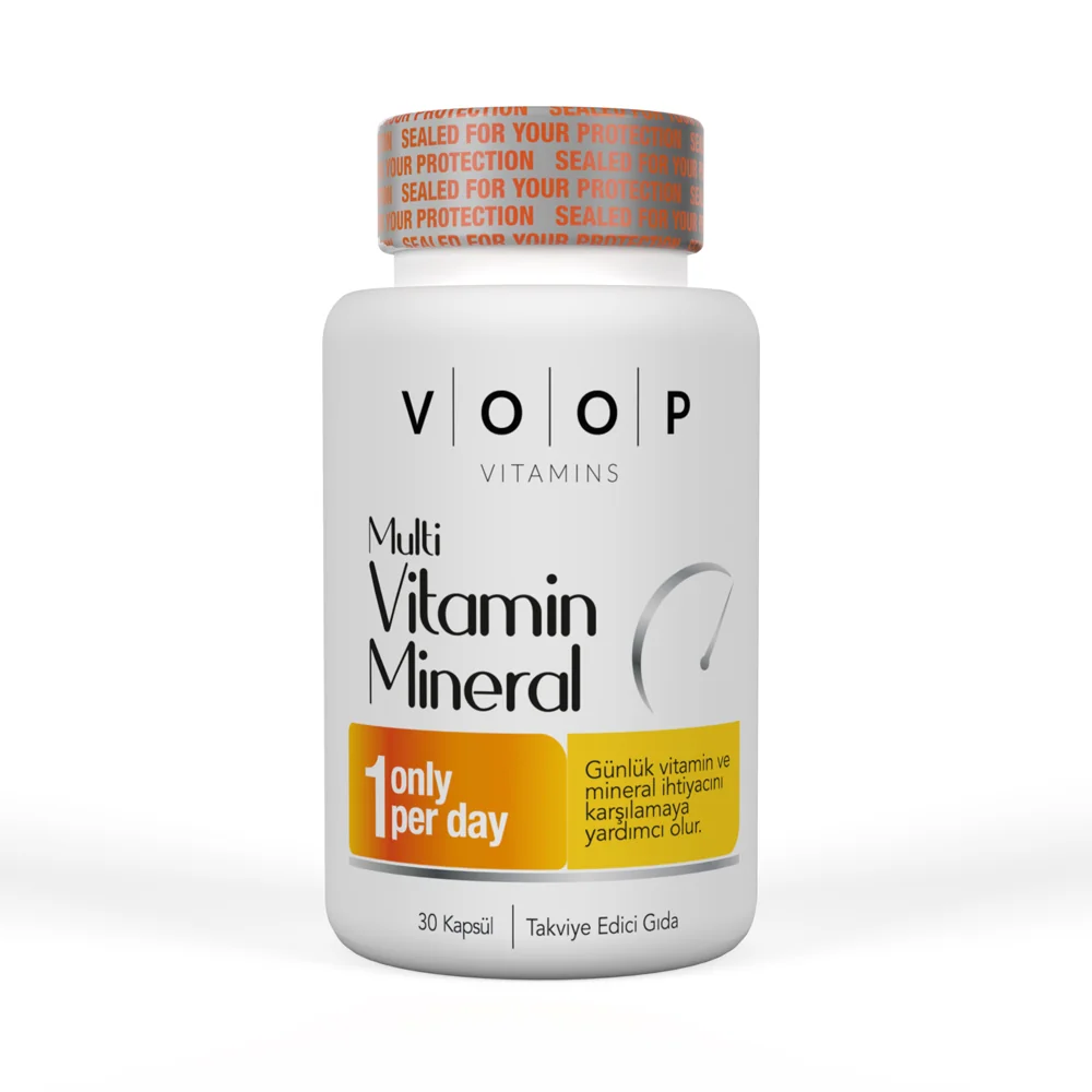 Voop Multivitamin Ve Mineral İçeren Kapsül Takviye Edici Gıda