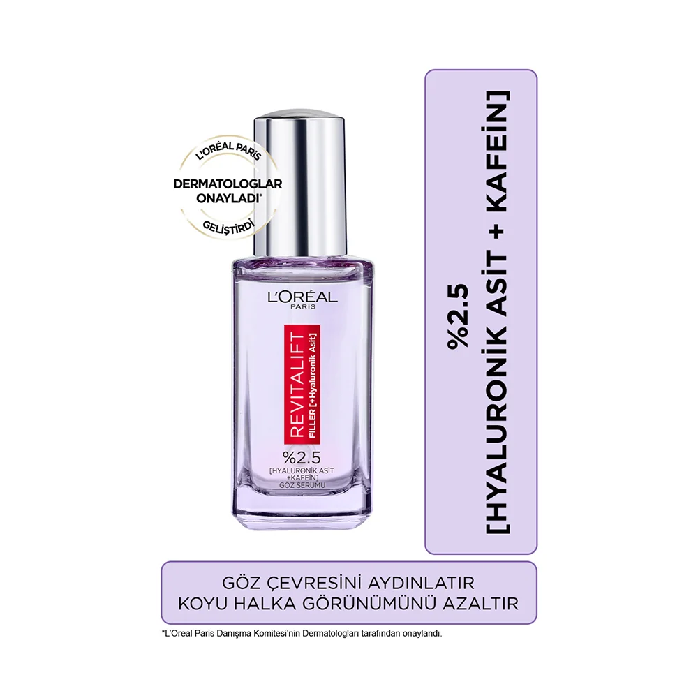 L'Oréal Paris Revitalift Filler Göz Serumu 20 Ml