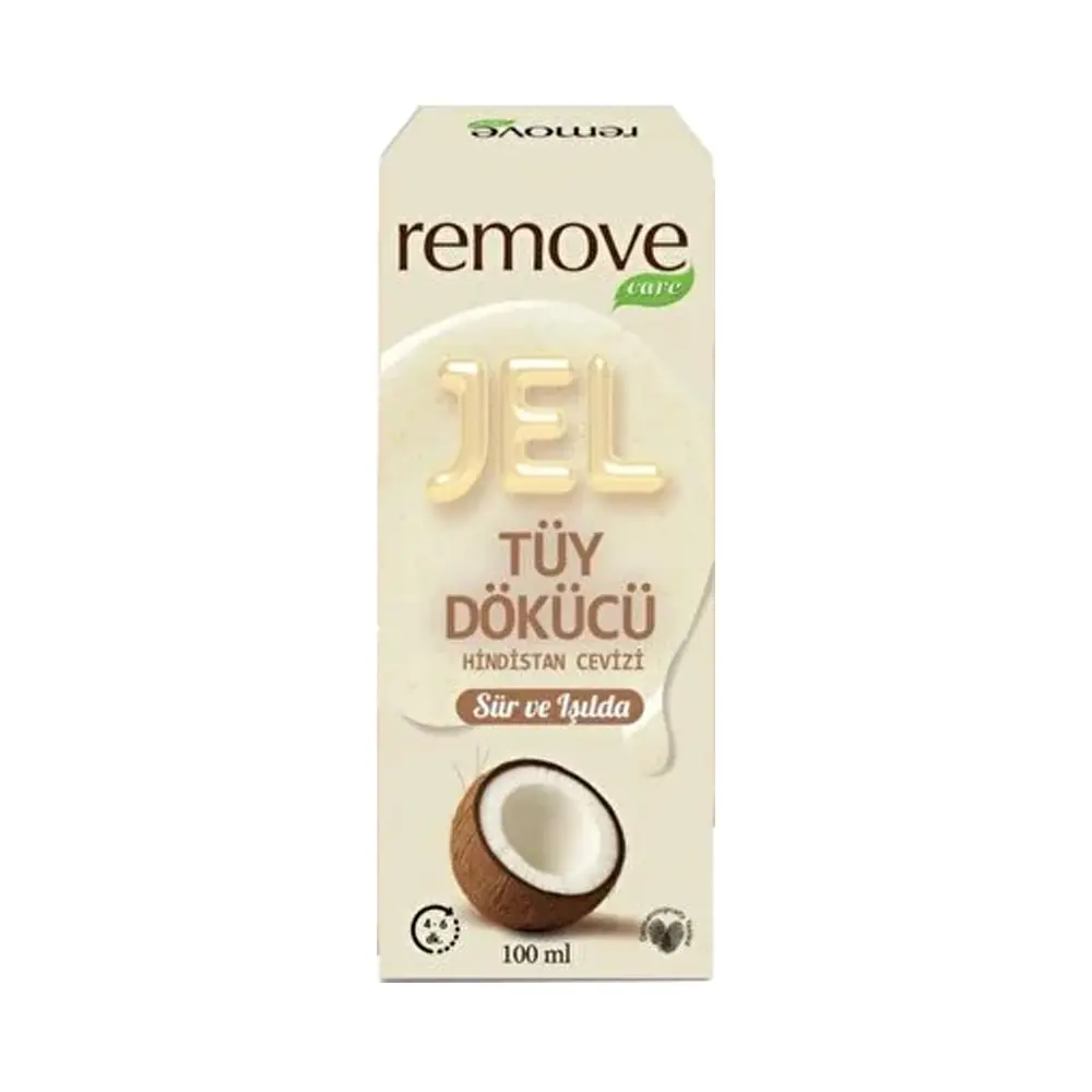 Remove Care Tüy Dökücü Jel Hindistan Cevizi 100 Ml