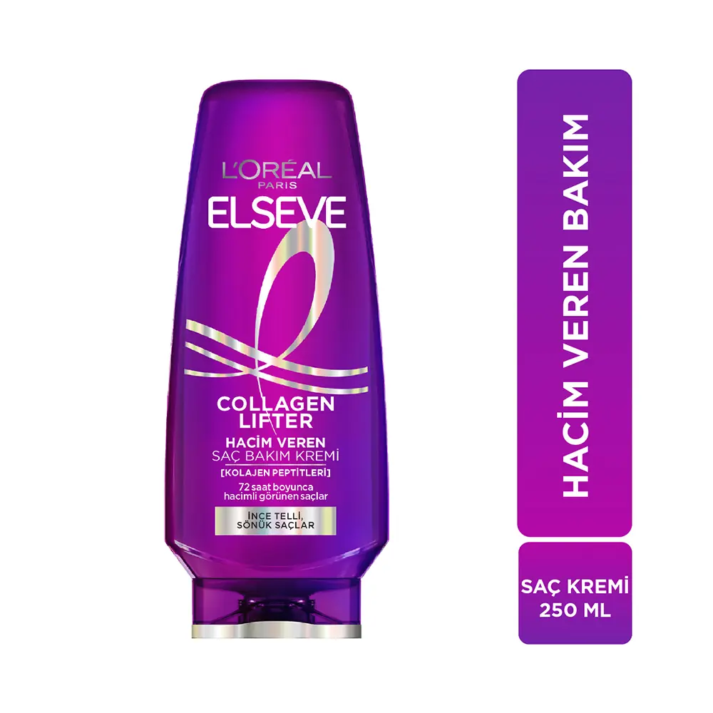 Loreal Elseve L'Oreal Paris Elseve Collagen Lifter Saç Kremi 250 Ml