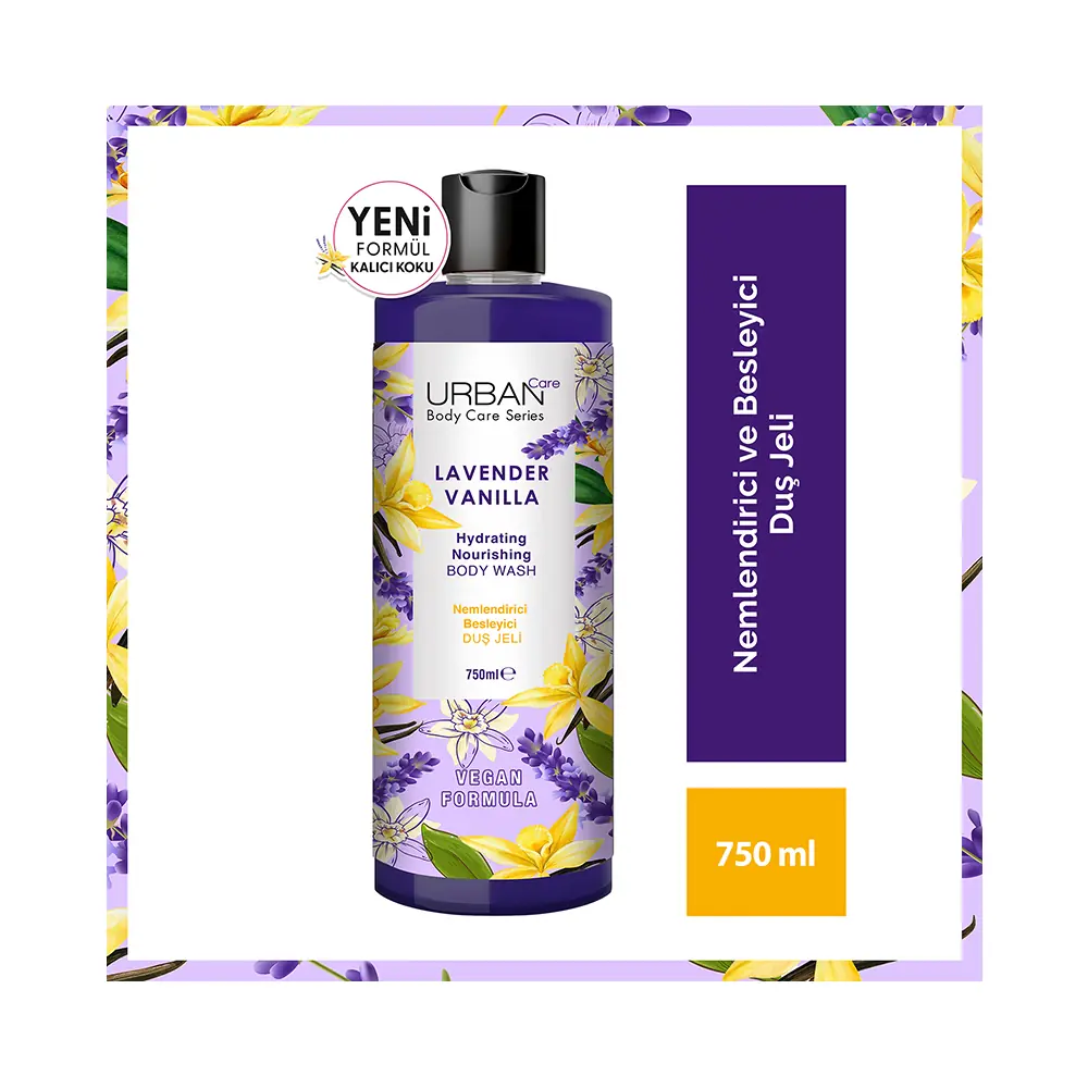 Urban Care Body Series Lavender Vanilla Duş Jeli 750 ML