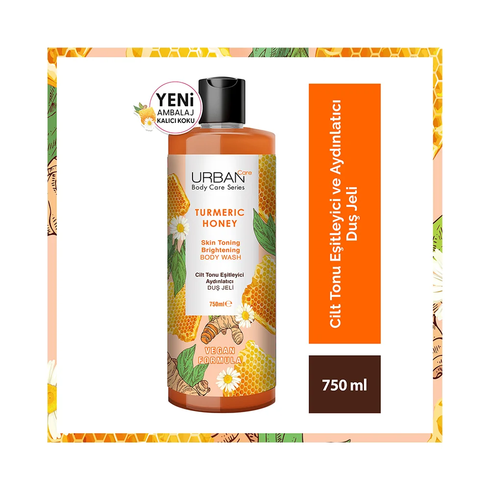 Urban Care Body Series Turmeric Honey Duş Jeli 750 ML