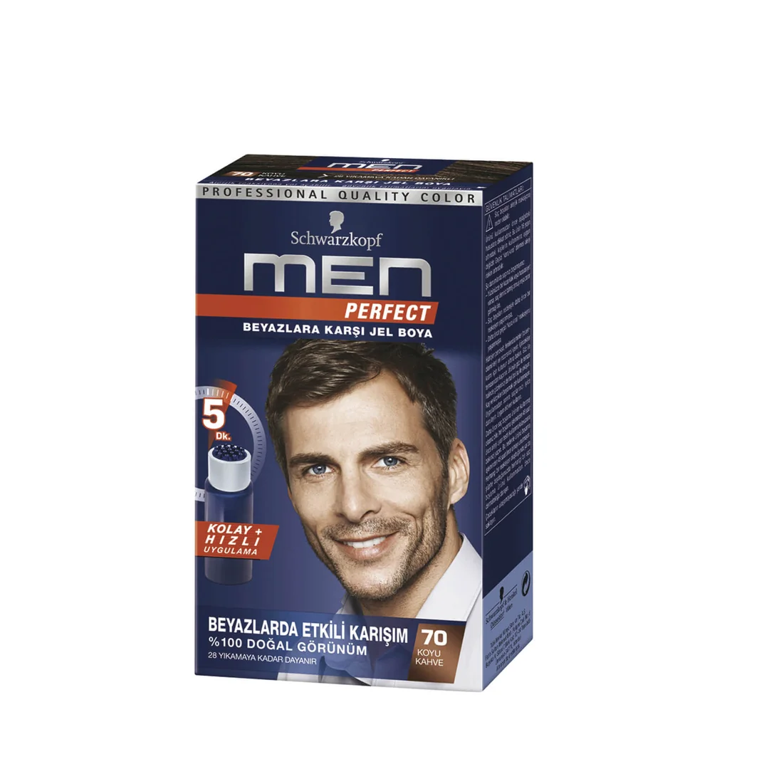 Schwarzkopf Men Perfect Saç Boyası 70 - Koyu Kahve