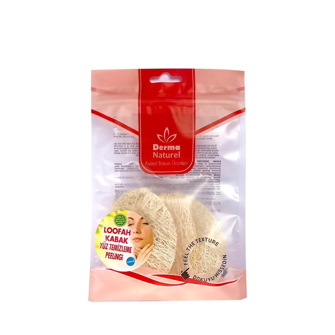 Derma Naturel Loofah Kabak Yüz Temizleme Peelingi Ms-06