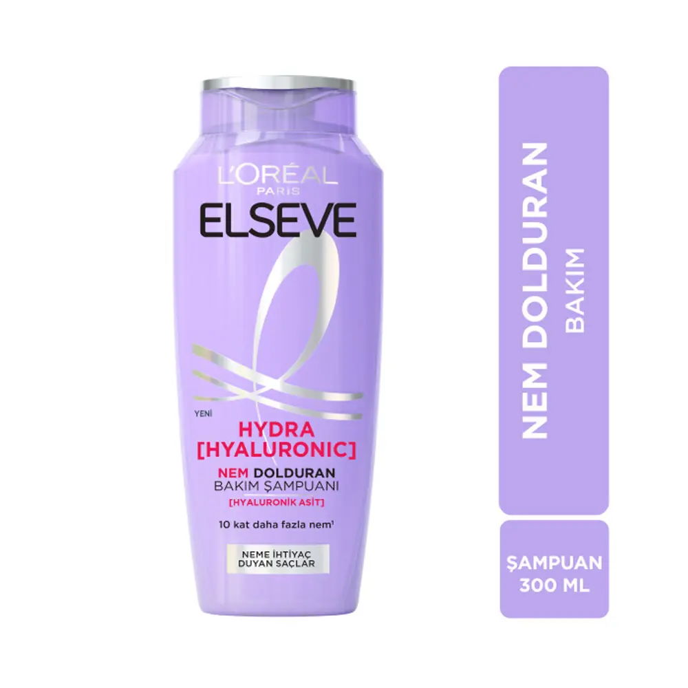 Loreal Elseve L'Oréal Paris Elseve Hydra Hyaluronic Nem Dolduran Şampuan