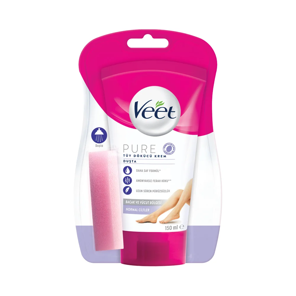 Veet Pure Duşta Tüy Dökücü Krem 150 Ml