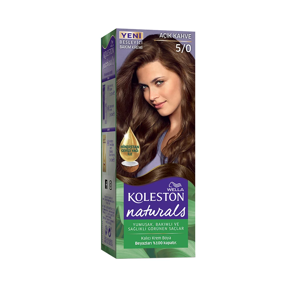 Wella Koleston Naturals Maxi 5/0 Açık Kahve
