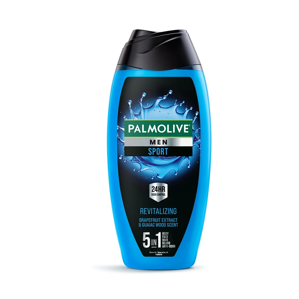 Palmolive Men Sport Revitalizing 5'in 1 Banyo ve Duş Jeli 500 Ml