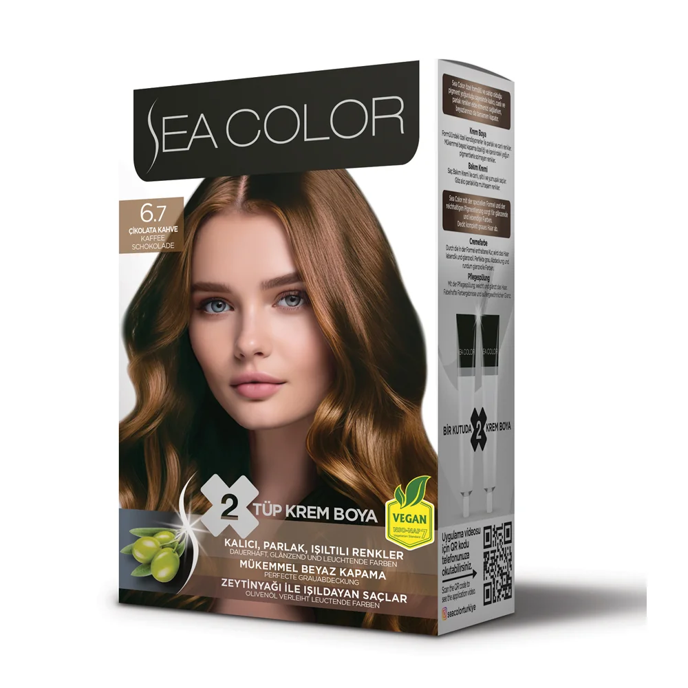 Sea Color 2 Li Set Boya 6.7 Çikolata Kahve