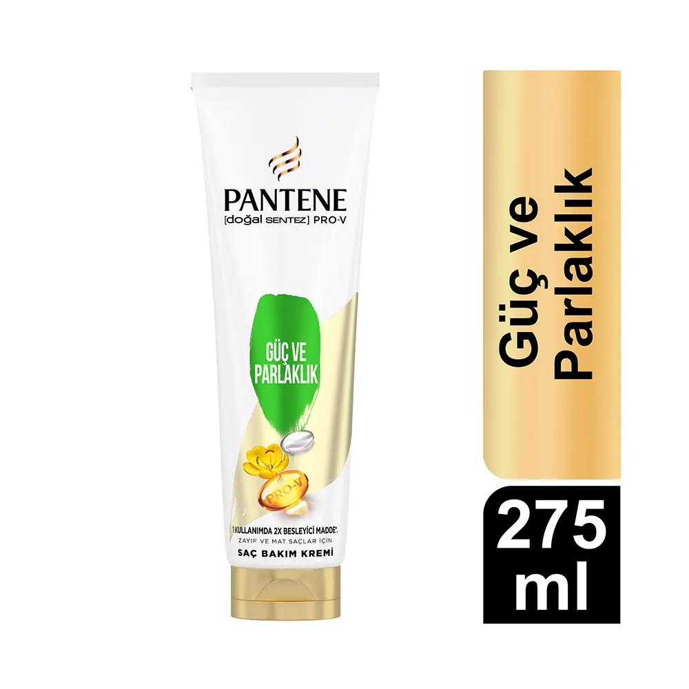 Pantene Güç Parlak Saç Kremi 275 Ml