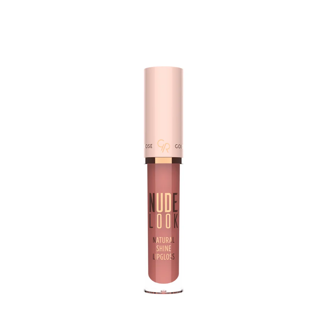 Golden Rose Nude Look Natural Shine Lipgloss No:04 Peachy Nude