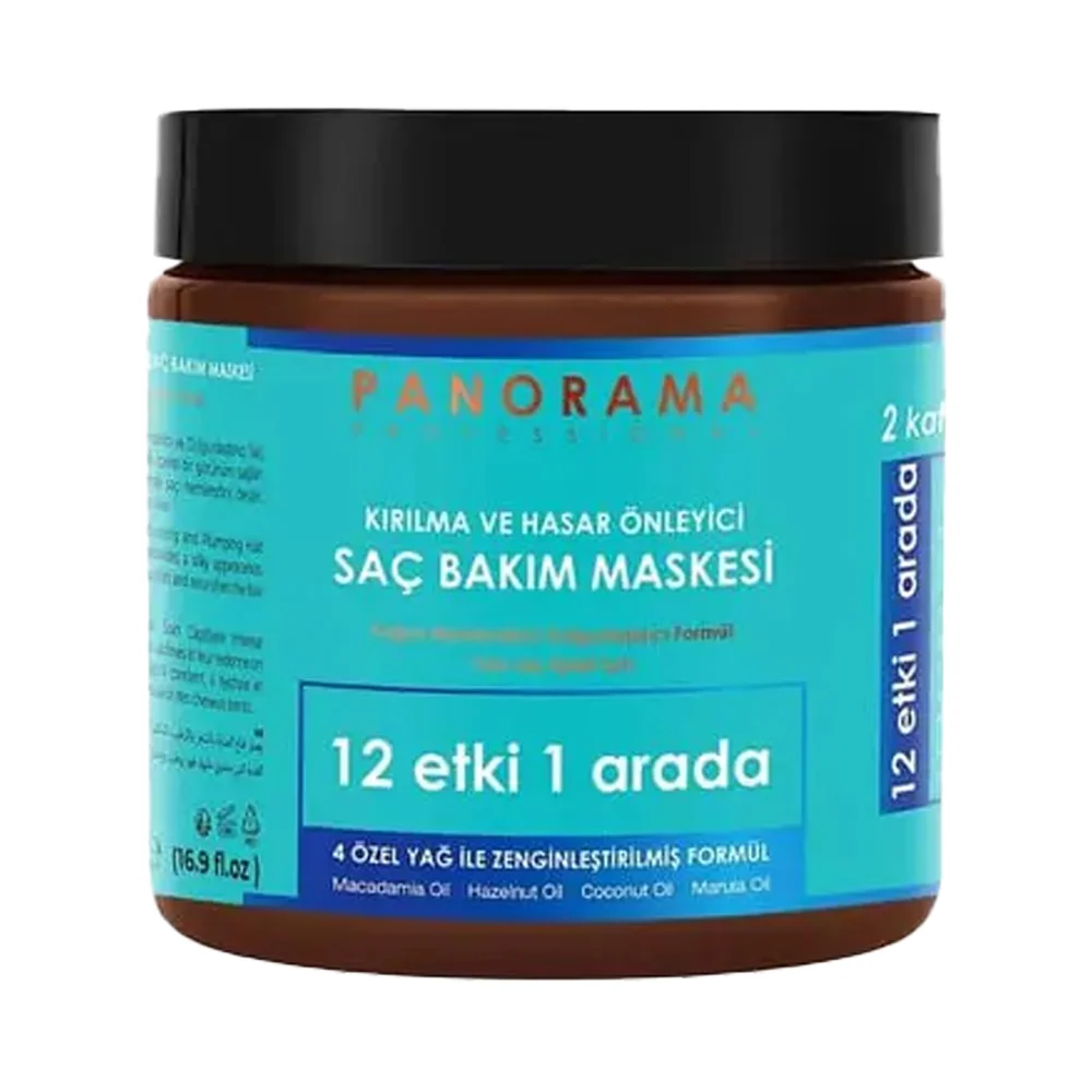 Panorama Professional Kırılma ve Hasar Önleyici Saç Bakım Maskesi  500 Ml