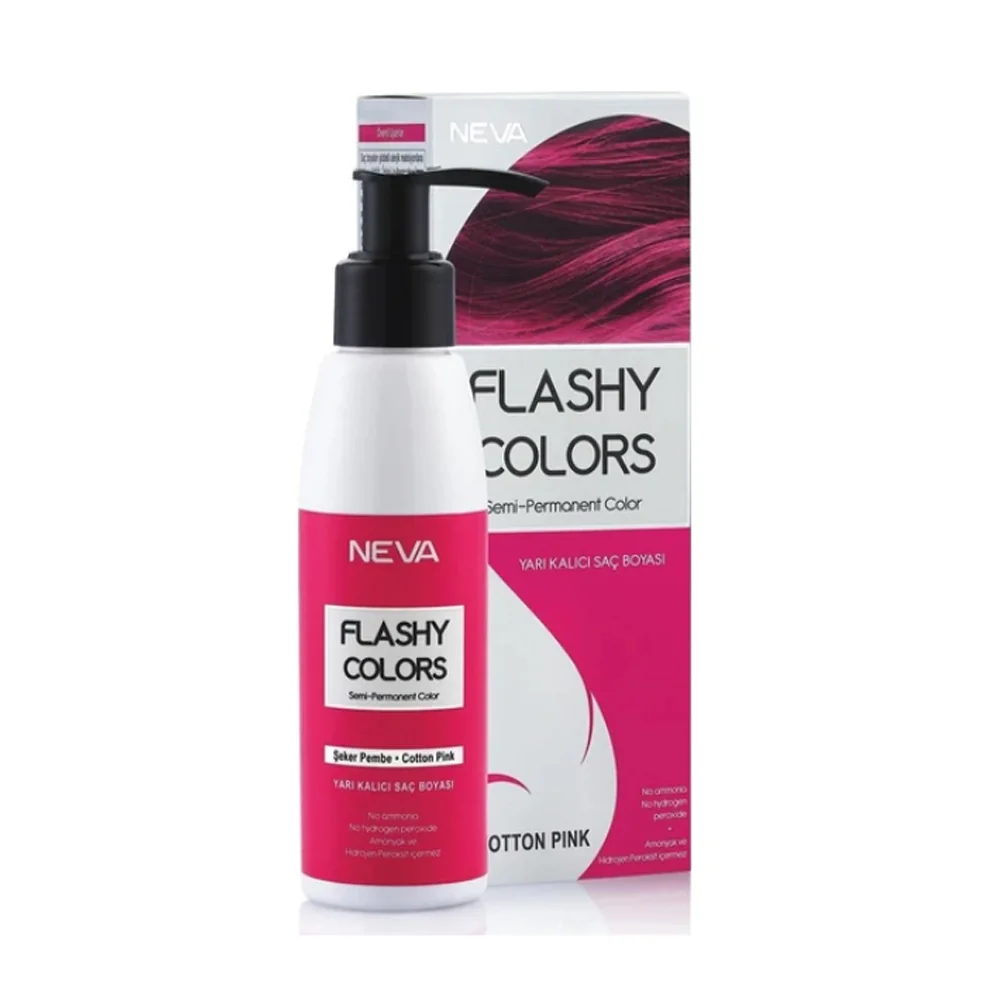 Neva Flashy Colors Set 100 Ml-Şeker Pembe