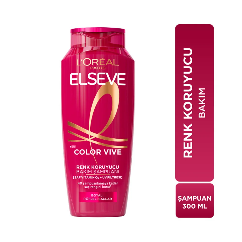 L'Oréal Paris Elseve Color Vive Boyalı Saçlar Şampuanı 300 Ml
