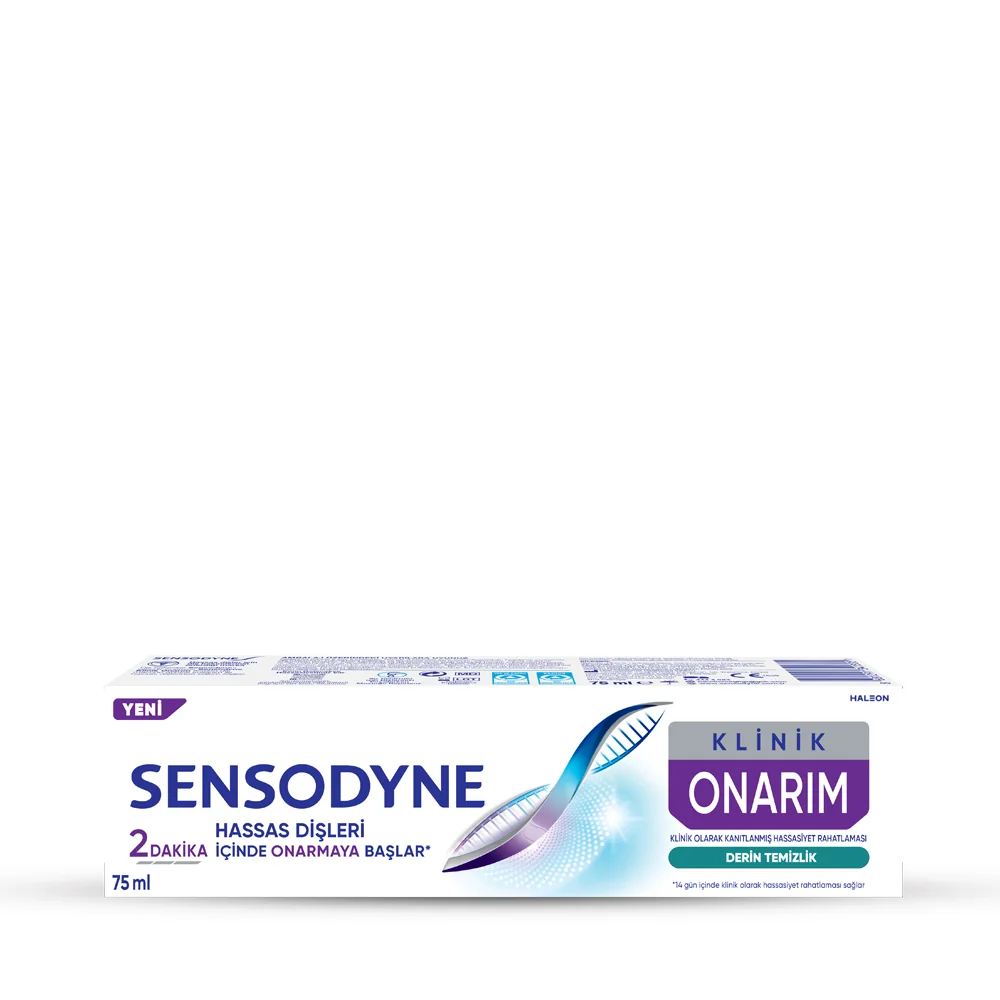 Sensodyne Klinik Onarım Derin Temizlik Diş Macunu 75 Ml