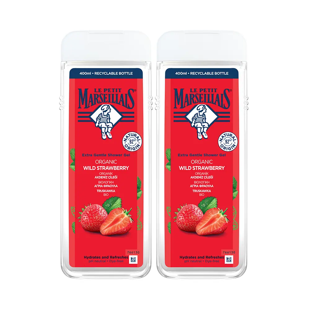 Le Petit Marseillais Çilek 2li Duş Jeli 400 Ml