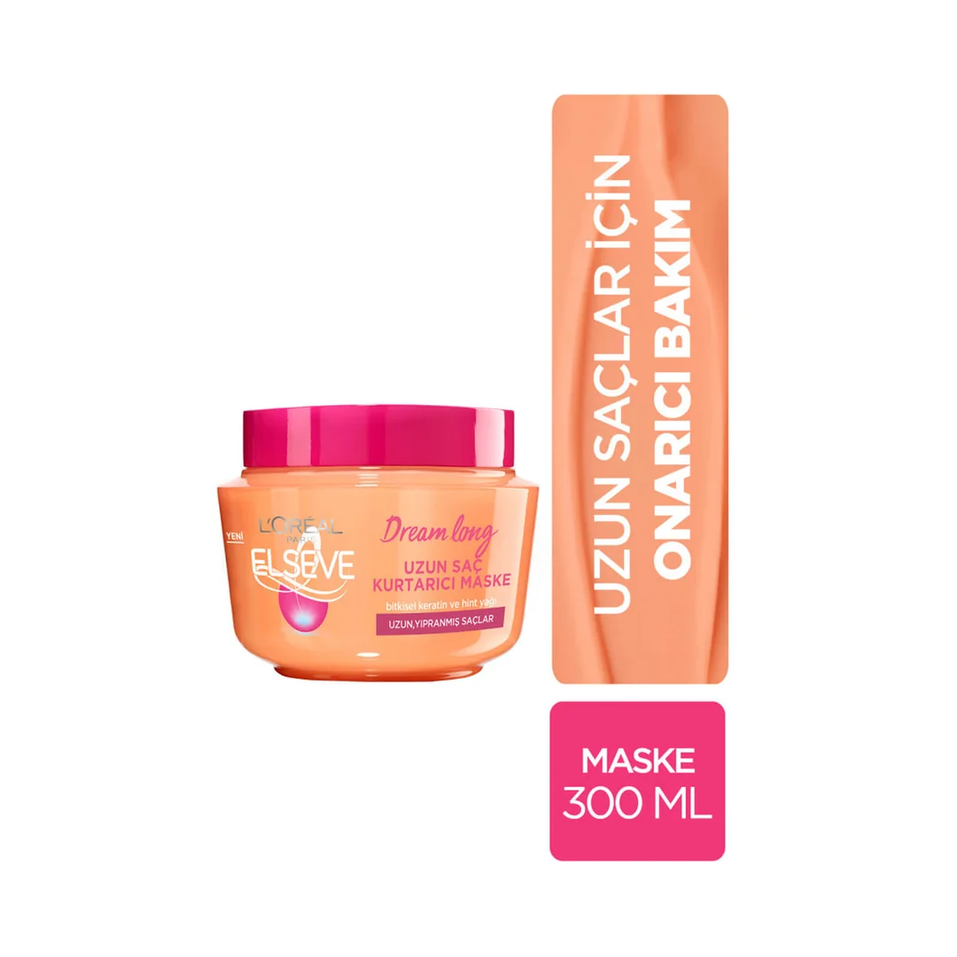 L'Oréal Paris Elseve Dream Long Uzun Saç Kurtarıcı Maske 300 Ml