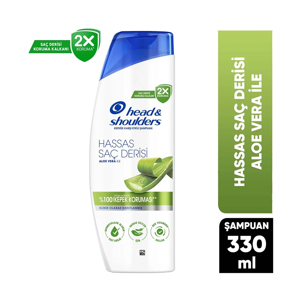 H&S Şampuan Hassas Saç Derisi Aloe Vera 330 Ml