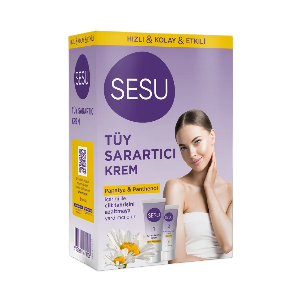 Sesu Tüy Sarartıcı Krem Kck.35+18 Gr