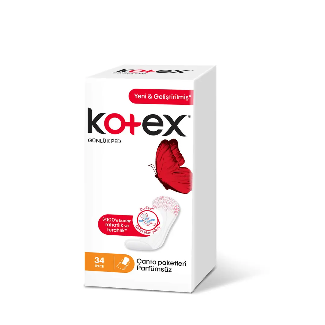 Kotex Lightdays Parfümsüz 34'lü