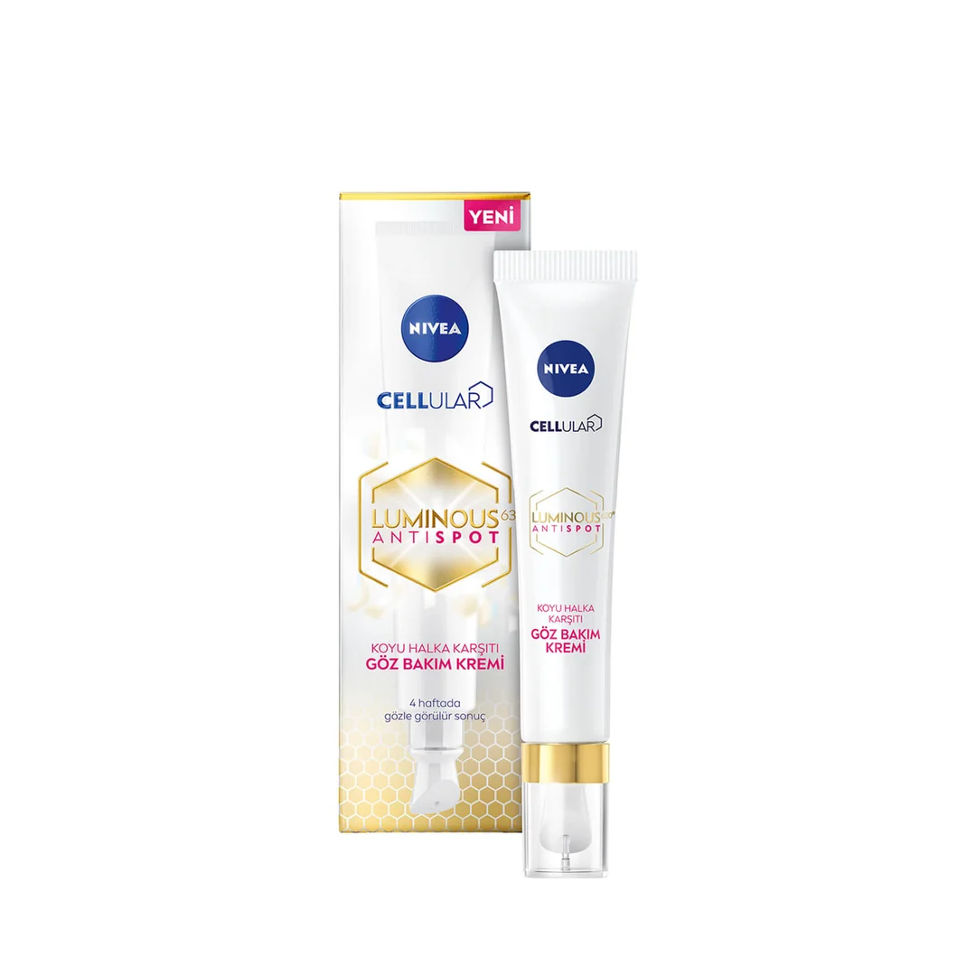 Nivea Cellular Luminous630 Koyu Halka Karşıtı Göz Bakım Kremi 15 Ml