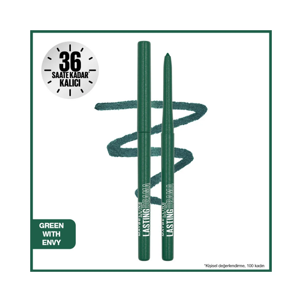 Maybelline New York Lasting Drama Automatic Liner Göz Kalemi - Green With Envy