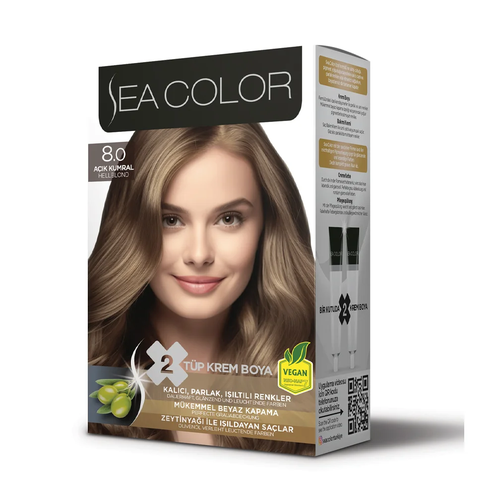 Sea Color 2 Li Set Boya 8.0 Açık Kumral