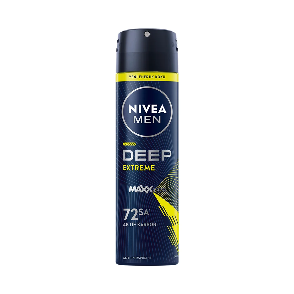 Nivea Men Deodorant Sprey Deep Extreme 150 Ml