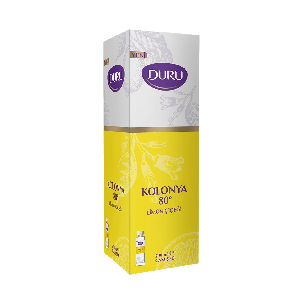 Duru Limon Kolonya Cam Şişe 200 Ml