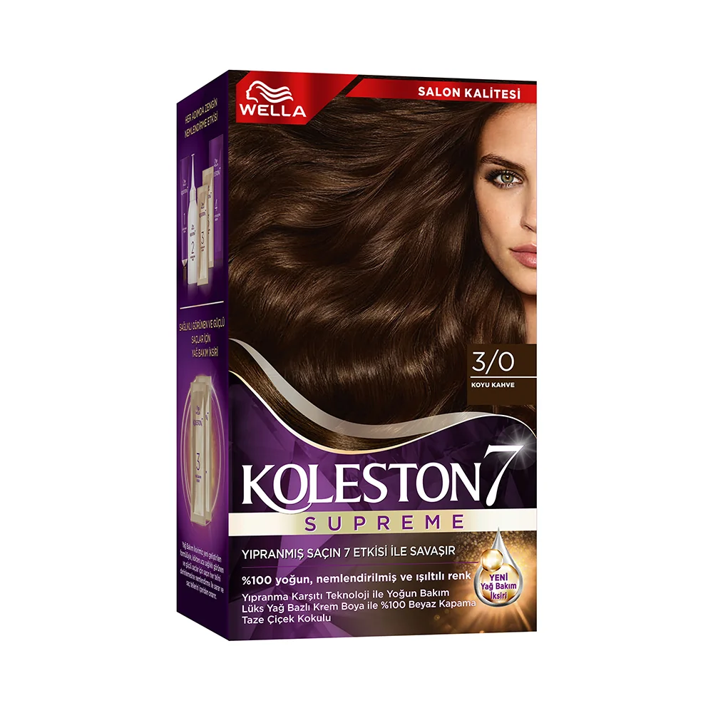 Wella Koleston 3/0 Kit Boya Koyu Kahve