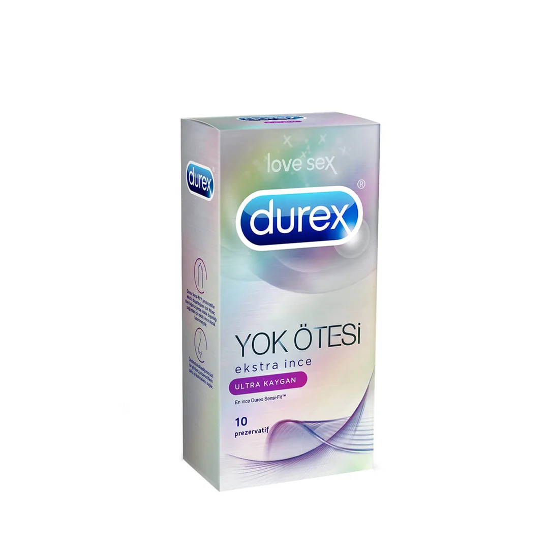 Durex Yok Ötesi Ekstra İnce Ultra Kaygan 10'lu