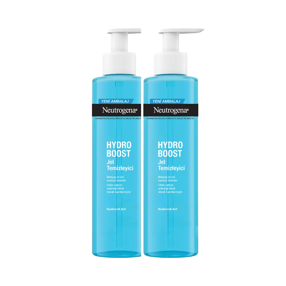 Neutrogena Hydro Boost Jel Temizleyici Parfümlü 2'Li 200 Ml