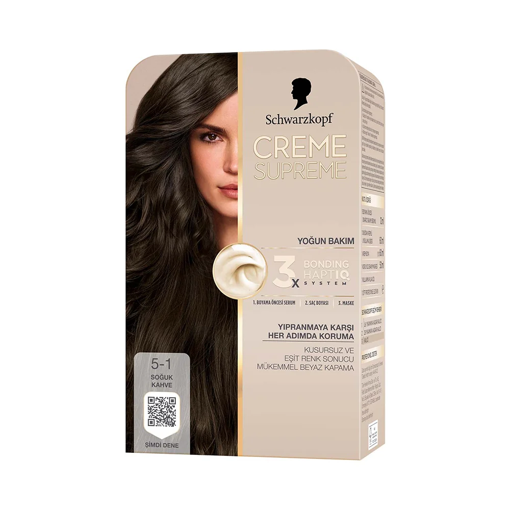Creme Supreme Saç Boyası 5-1 Soğuk Kahve
