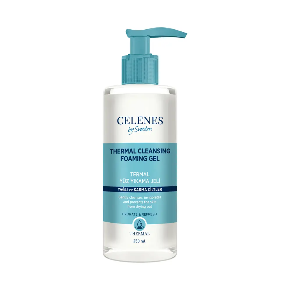 Celenes Thermal Yüz Temizleme Jeli Yağlı/Karma Ciltler - 250 Ml | Cosmetica