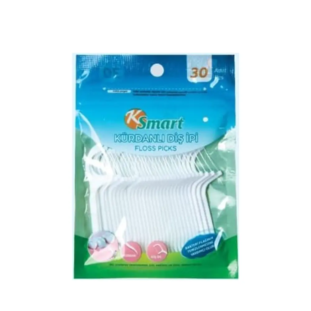 KSMART KÜRDANLI DİŞ İPİ 30,LU