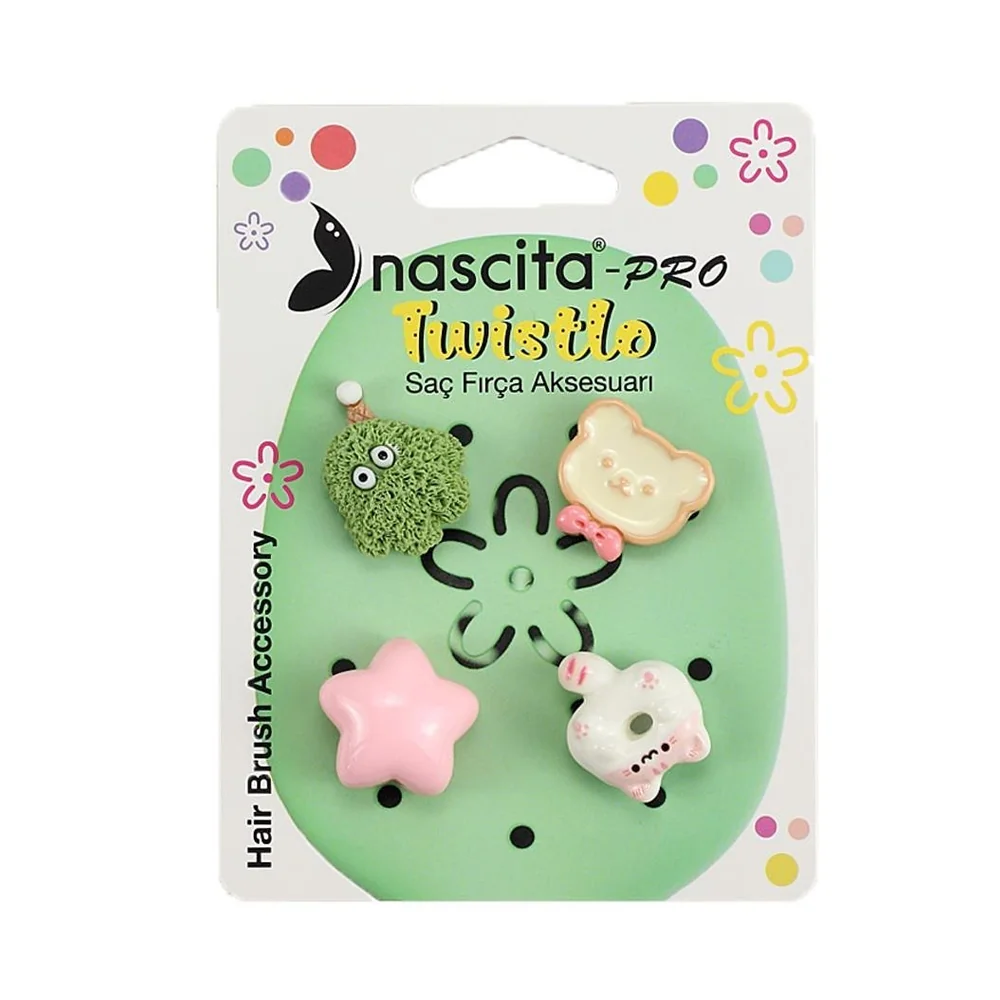 Nascita Pro 4'Lü Saç Fırça Aksesuarı 001