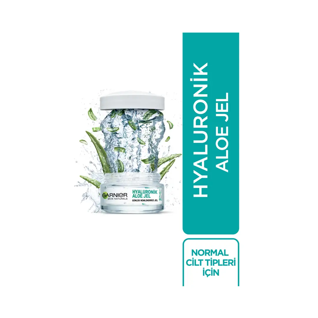 Garnier Hyaluronik Aloe Gnlk Nemlendirici Jel Normal Ciltler in 50 Ml |  Cosmetica