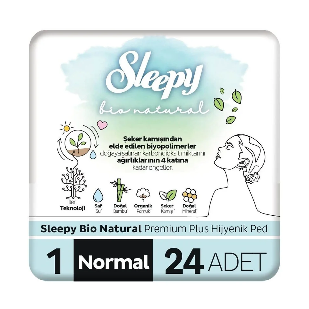 Sleepy Bio Süper Eco Normal 24 Adet