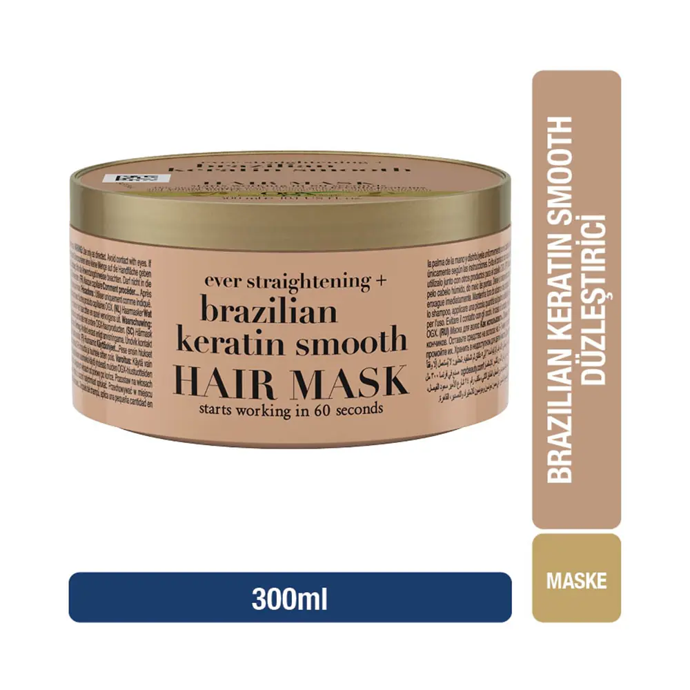 Ogx Brazilian Keratin Smooht Saç Maskesi 300 Ml