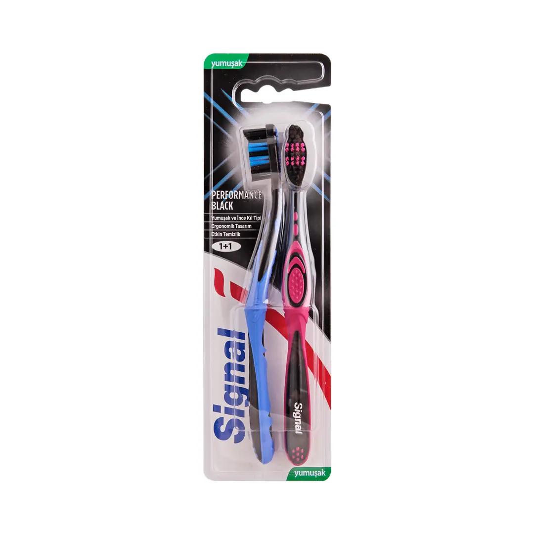 Signal Performance Black Diş Fırçası 1 + 1
