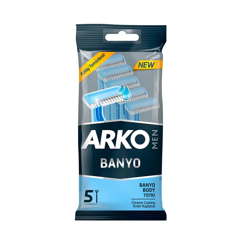 Arko Men Tıraş Bıçağı Banyo 5'li
