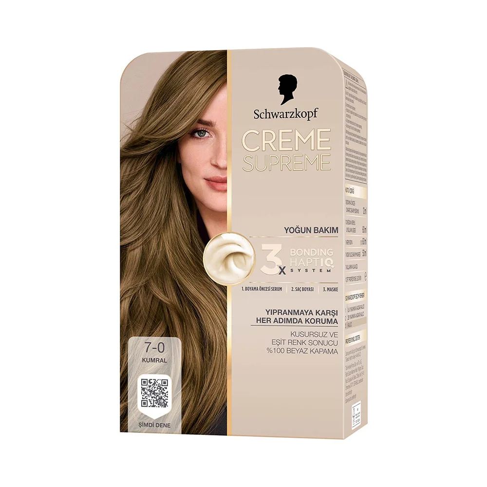 Creme Supreme Saç Boyası 7-0 Kumral