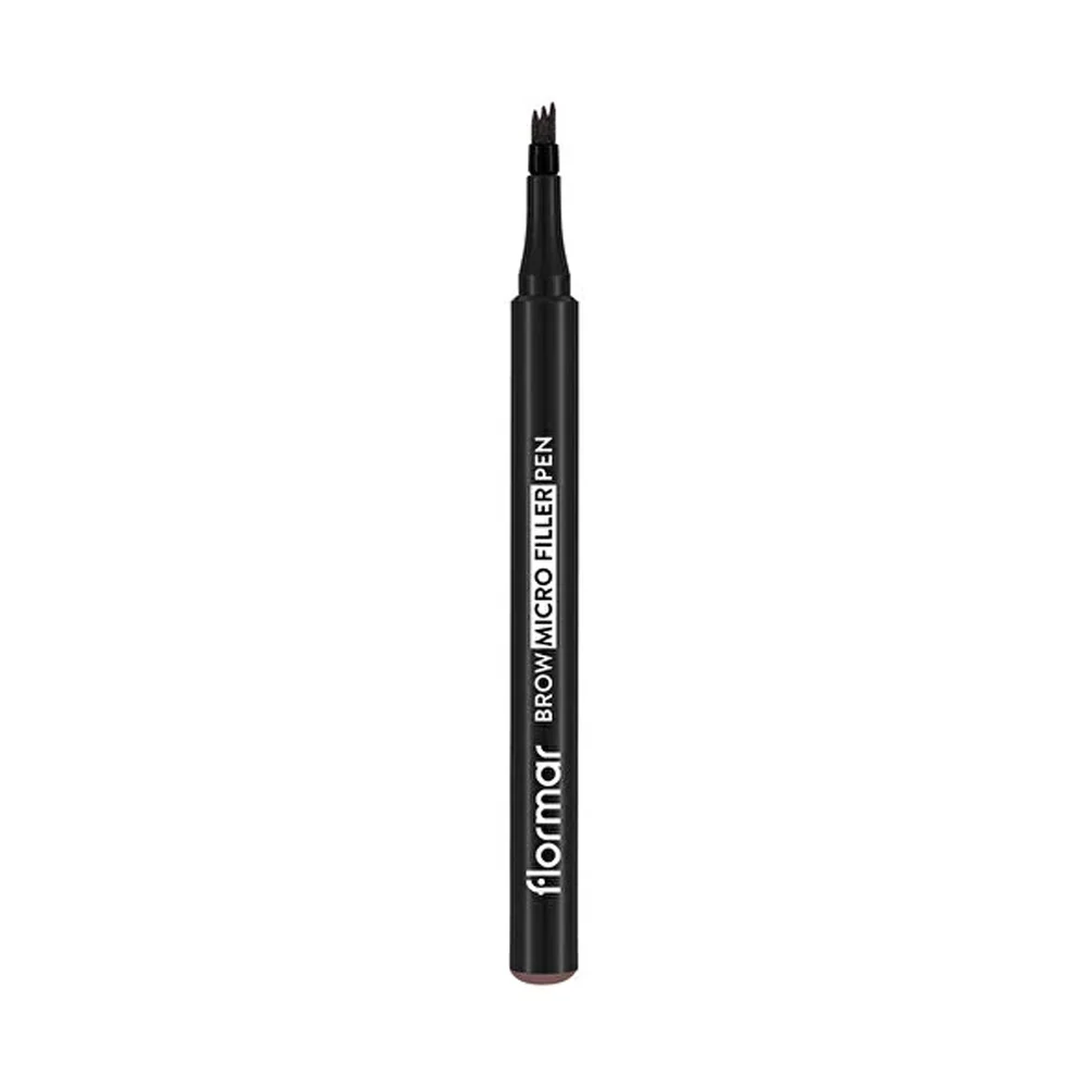 Flormar Brow Micro Filler Tarayıcı Keçe Uçlu Kaş Kalemi - 02 Medium Brown