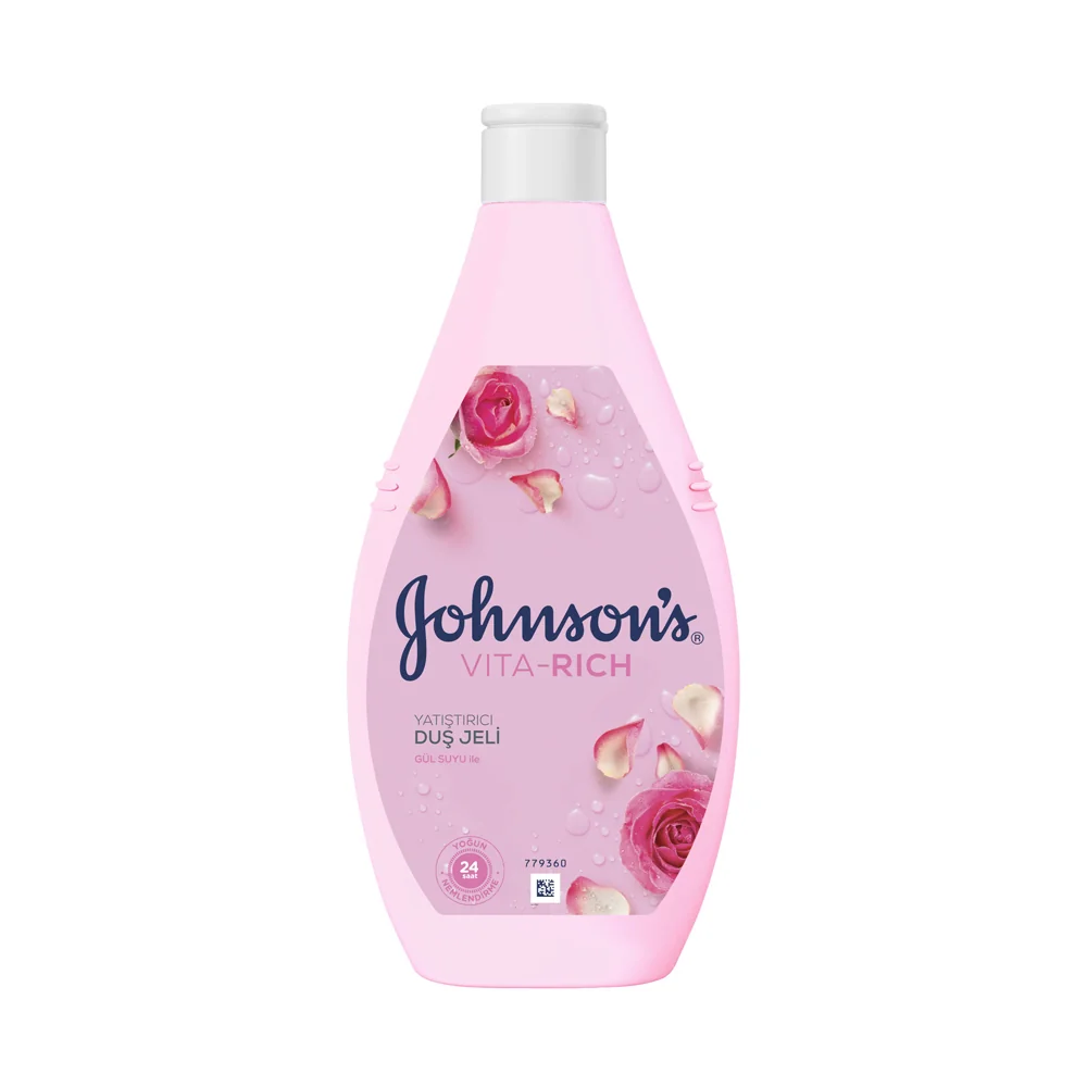 Johnson'S Vita-Rich Gül Suyu Yatıştırıcı Duş Jeli 400Ml
