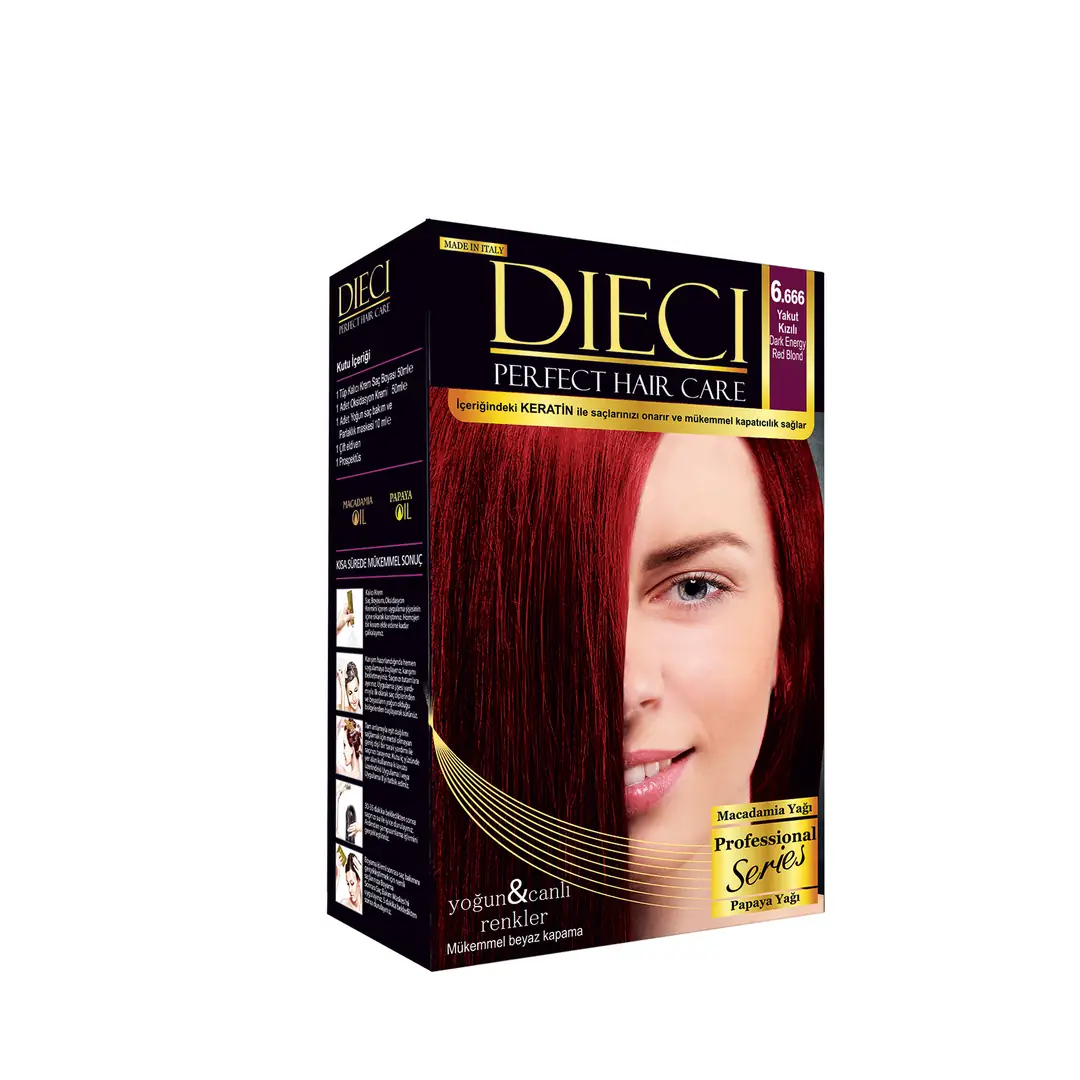 Dieci Perfect Kit Boya 6-666 Yakut Kızılı